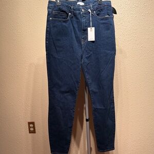 Women’s size 14 - 18 Good Waist high rise skinny jeans by Good American $149